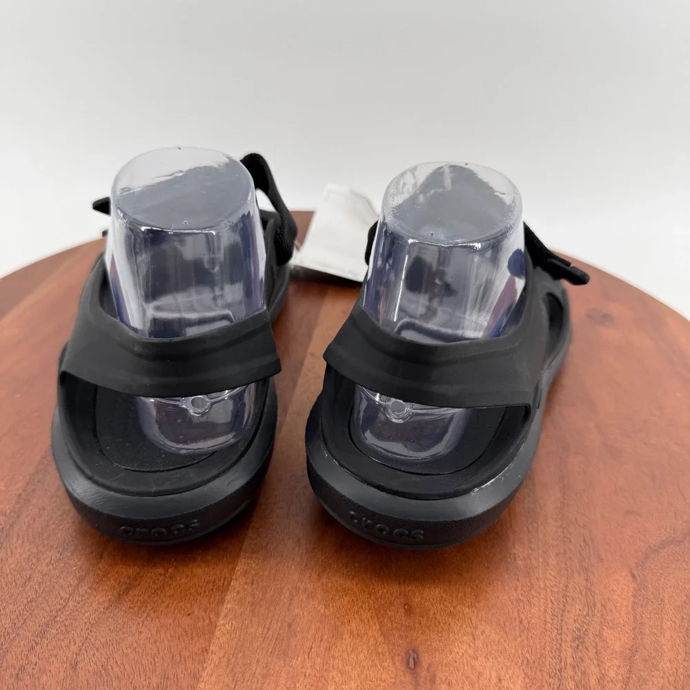 Crocs Swiftwater Expedition Sandal Black Adjustable Sport Water Shoe Mens 8